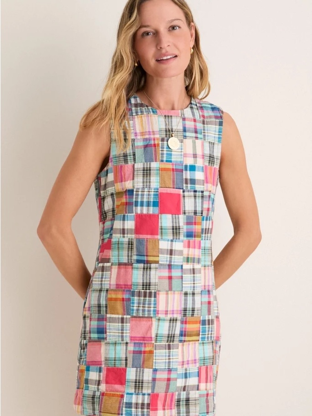 Tuckernuck Madras Hinckley Mini Dress